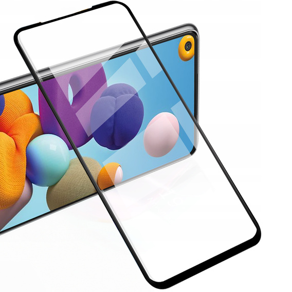 2x tvrzené sklo pro Samsung Galaxy A21/A21S, ERBORD 3D pro celý displej