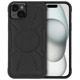 Pouzdro pro iPhone 15 Plus, ERBORD Armor Mag, černé