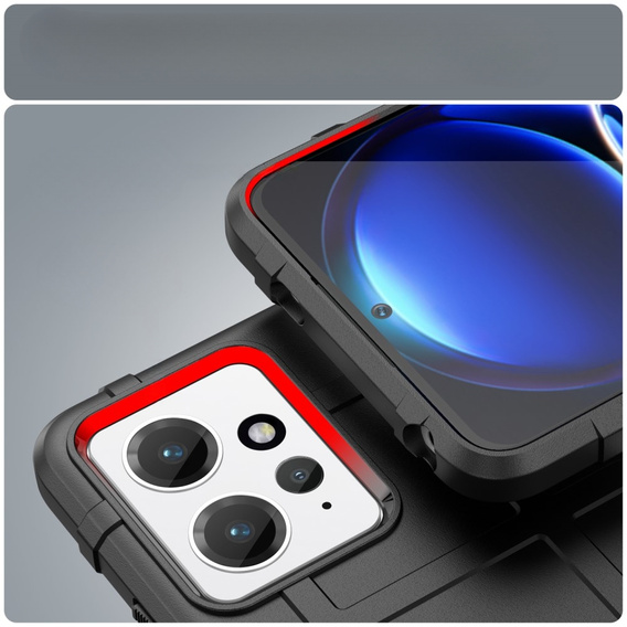 Pouzdro pro Xiaomi Redmi Note 12 4G, Rugged Shield, černé