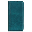 Flipové pouzdro pro Xiaomi Poco F6 Pro, Split Leather, zelené