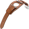 Kožený řemínek pro Apple Watch 1/2/3/4/5/6/7/8/SE/Ultra 42/44/45/49 mm, hnědé