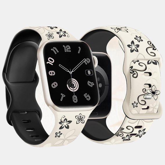Silikonový řemínek pro Apple Watch 1/2/3/4/5/6/7/8/9/SE 38/40/41/mm