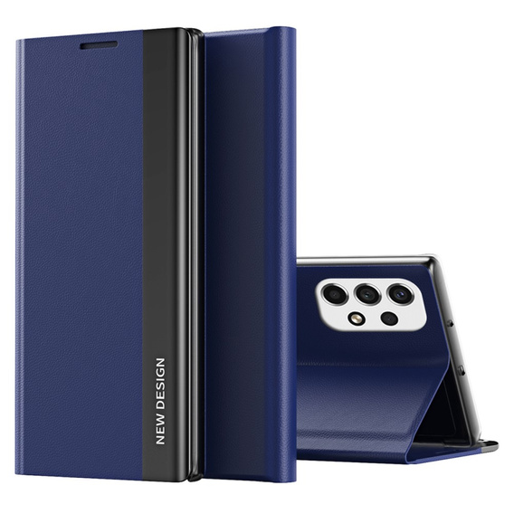 Klopové pouzdro pro Samsung Galaxy A53 5G, Side Magnetic, námořnicky modré