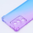 Pouzdro pro Xiaomi 13 Lite, Gradient Dropproof, Fialová / modrá