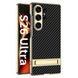 Pouzdro s podstavcem Electro Frame Leather pro Samsung Galaxy S26 Ultra