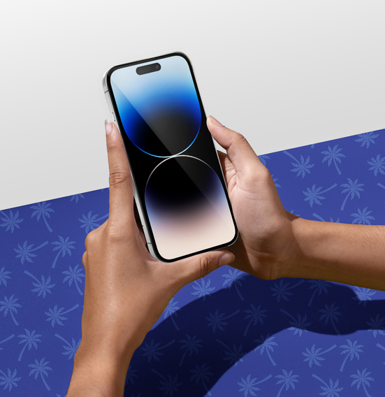 Tvrzené sklo Diamond Palm pro iPhone 14 Pro Max