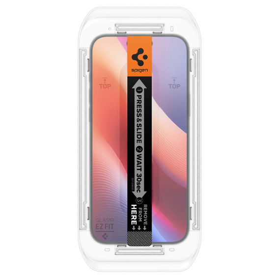 Spigen tvrzené sklo pro iPhone 17 / 17 Pro / 16 Pro, Glas.TR EZ Fit (2 ks)