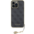 Pouzdro Guess 4G Charms s přívěskem pro iPhone 15 Pro Max