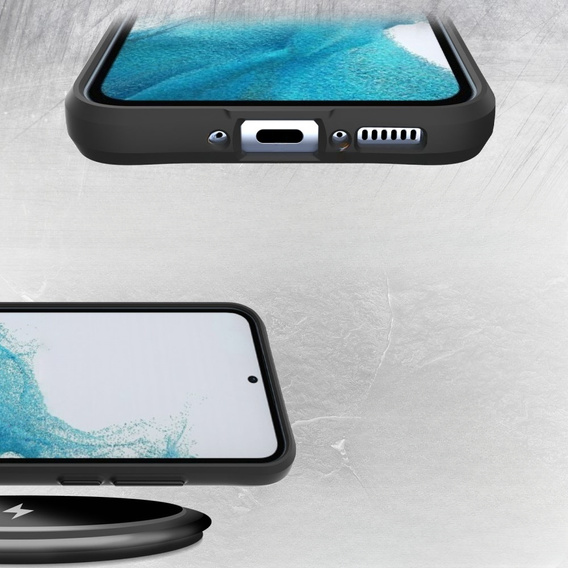 Pouzdro pro Samsung Galaxy A34 5G, Fusion Hybrid, transparentní / černé