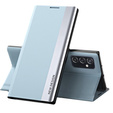 Klopové pouzdro pro Samsung Galaxy M23 5G / M13, Side Magnetic, světle modré