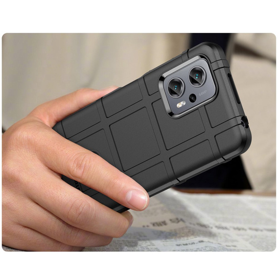 Pouzdro pro Xiaomi Poco X4 GT 5G, Rugged Shield, černé