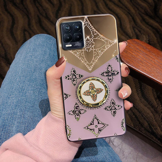 Fashion Pouzdro pro Realme 8 / 8 Pro, fialové