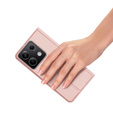 Pouzdro Dux Ducis pro Xiaomi Redmi Note 13 5G, Skinpro, růžové rose gold
