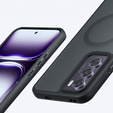 Pouzdro pro Oppo Reno 12 Pro, pro MagSafe, ERBORD Matt Case, černý