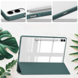 Pouzdro pro Samsung Galaxy Tab S9 FE+ Plus, Smartcase Hybrid, se slotem na stylus, zelené