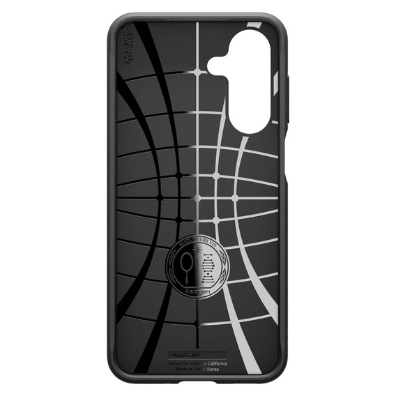 Pouzdro Spigen pro Samsung Galaxy A16 4G/ 5G, Rugged Armor MagSafe, černé + tvrzené sklo 9H