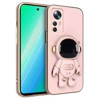 Pouzdro pro Xiaomi 12T, Astronaut, růžové