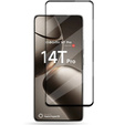 3D tvrzené sklo pro Xiaomi 14T Pro, černý rámeček