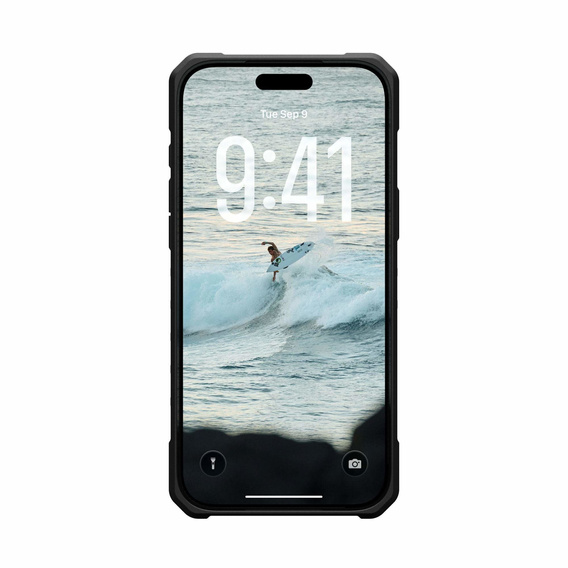 Pouzdro Urban Armor Gear pro iPhone 17 Pro Max, Pathfinder MagSafe, Ash/Black