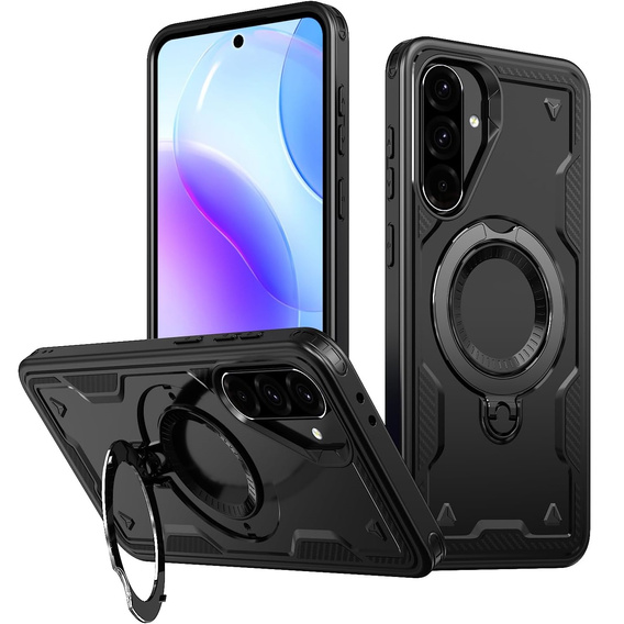 Pouzdro pro Samsung Galaxy A56, Military MagSafe, černé