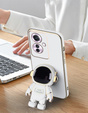 Pouzdro pro Oppo Reno 11F 5G, Astronaut, bílé