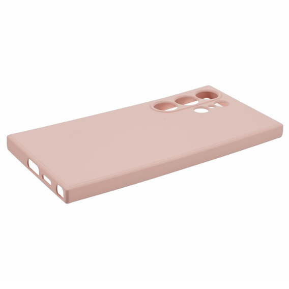 Pouzdro pro Samsung Galaxy S24 Ultra, Silicone Lite, růžové