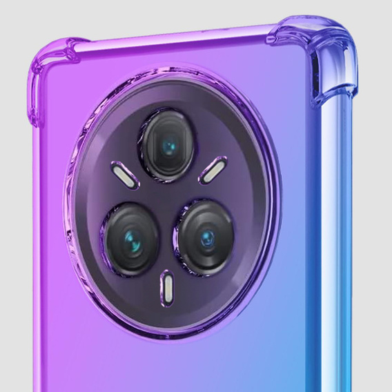 Pouzdro pro Realme 14 Pro 5G, Gradient Dropproof, Fialová / modrá