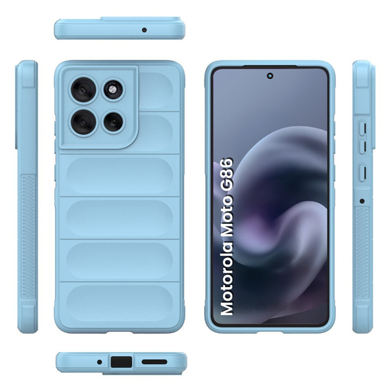 Pouzdro pro Motorola Moto G86 Power 5G, Gaming Shockproof, modré