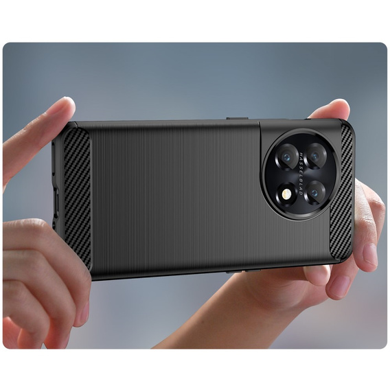 Pouzdro pro OnePlus 11 5G, Carbon, černé