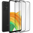 2x tvrzené sklo pro Samsung Galaxy A33 5G, ERBORD 3D pro celý displej