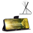 Klopové pouzdro pro Infinix Hot 40i, Wallet, Don't Touch My Phone černé