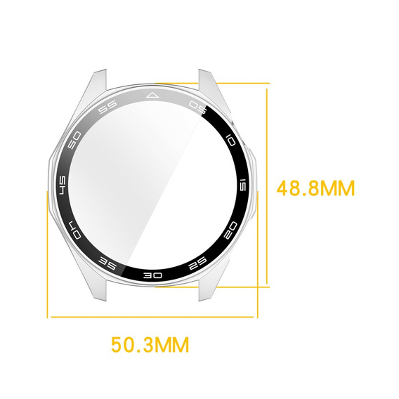 Ochranné pouzdro s tvrzeným sklem pro Huawei Watch GT 6 46 mm