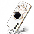 Pouzdro pro Samsung Galaxy A13 5G / A04s, Astronaut, bílé