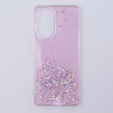 Pouzdro pro Oppo A58 4G, Glittery, růžové