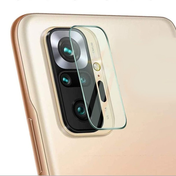 Tvrzené sklo na fotoaparát pro Xiaomi Redmi Note 10 Pro, modré