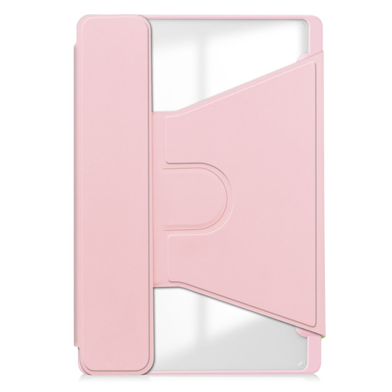 Pouzdro s klávesnicí pro Samsung Galaxy Tab S6 Lite 2024 / 2022 / 2020, Rotary 360° Leather, růžové rose gold