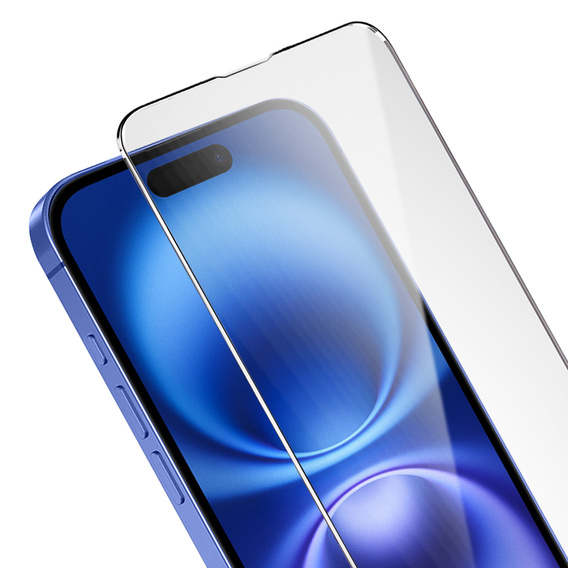 2x tvrzené sklo ERBORD 9H Hard Glass na displeji pro iPhone 16