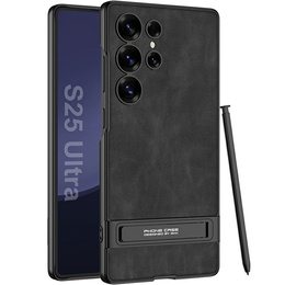 Pouzdro pro Samsung Galaxy S25 Ultra, GKK Leather, černé