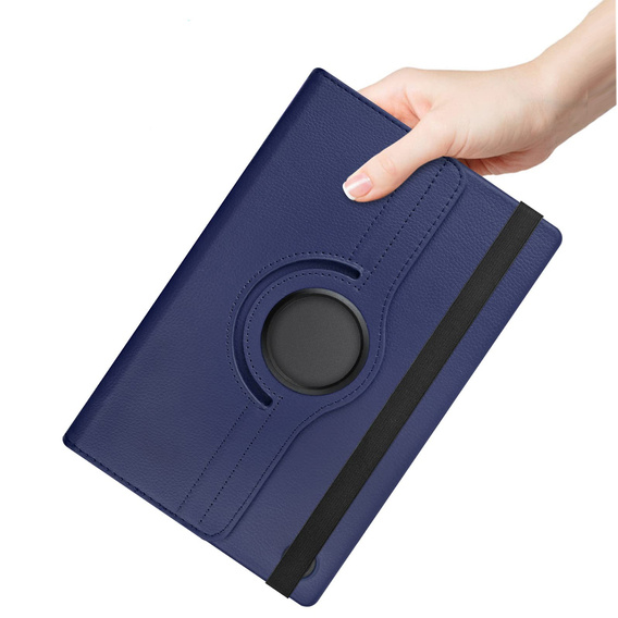 Pouzdro pro Lenovo Tab M10 Plus 10.6 Gen 3 TB-125F TB-128F TB330FU 10.95", otočné o 360°, námořnicky modré