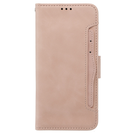 Klopové pouzdro pro Oppo A79 5G, Card Slot, růžové