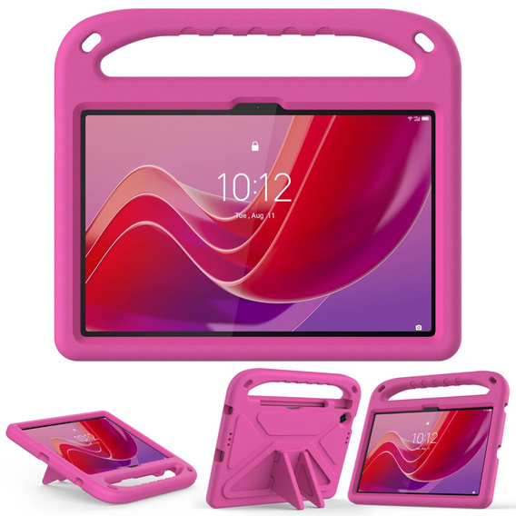 Dětské pouzdro pro Lenovo Tab TB311FU, dětské pouzdro s rukojetí, růžové