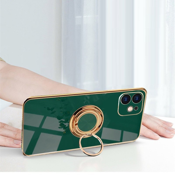 Pouzdro pro iPhone 11, Electro Ring, zelené