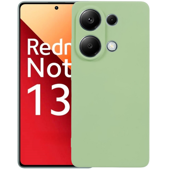 Pouzdro pro Xiaomi Redmi Note 13 Pro 4G / Xiaomi Redmi Note 14S / Xiaomi Poco M6 Pro 4G, Silicone Lite, zelené