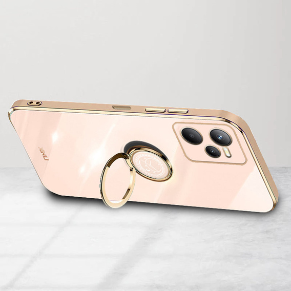 Pouzdro pro Realme C35, Electro Ring, růžové