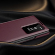 Flipové pouzdro pro Samsung Z Fold6 5G, Smart View Wallet, kaštanové