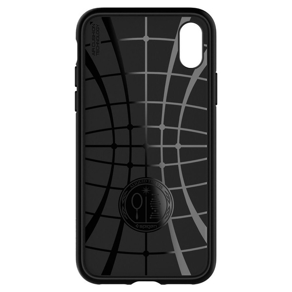 Pouzdro Spigen Liquid Air matte black pro Apple iPhone X / Xs