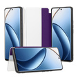 Flipové pouzdro pro Realme 12 Pro 5G / 12 Pro+ 5G, Side View, fialové