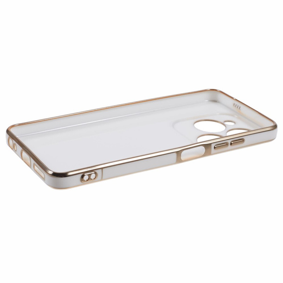 Pouzdro pro Infinix Hot 40i, Glamour CamShield, bílé