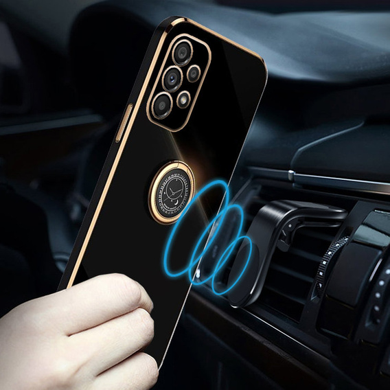 Pouzdro pro Samsung Galaxy A53 5G, Electro Ring, černé