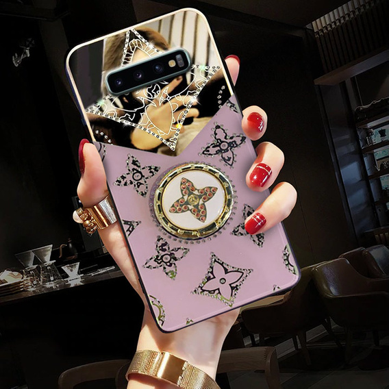 Fashion Pouzdro pro Samsung Galaxy S10+ Plus, fialové